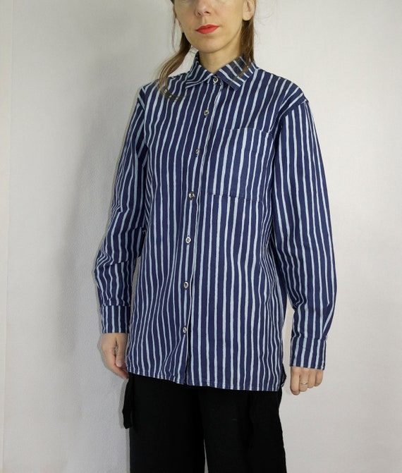 Vintage Marimekko button down shirt / Marimekko J… - image 6