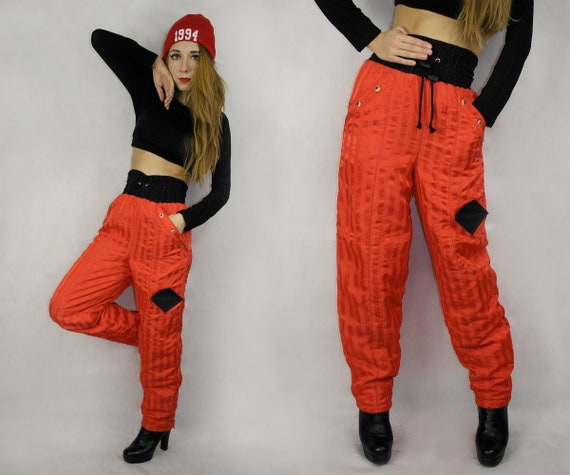 Ski pants / Red skiing pants / Extravaganza Erbach
