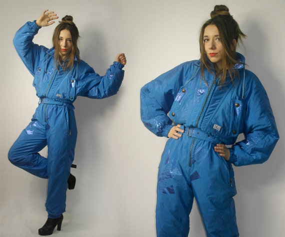Vintage One Piece ski suit / Tiklas Finland One Pi