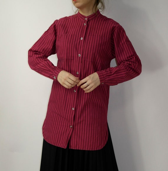 Vintage Marimekko button down shirt / Marimekko J… - image 5