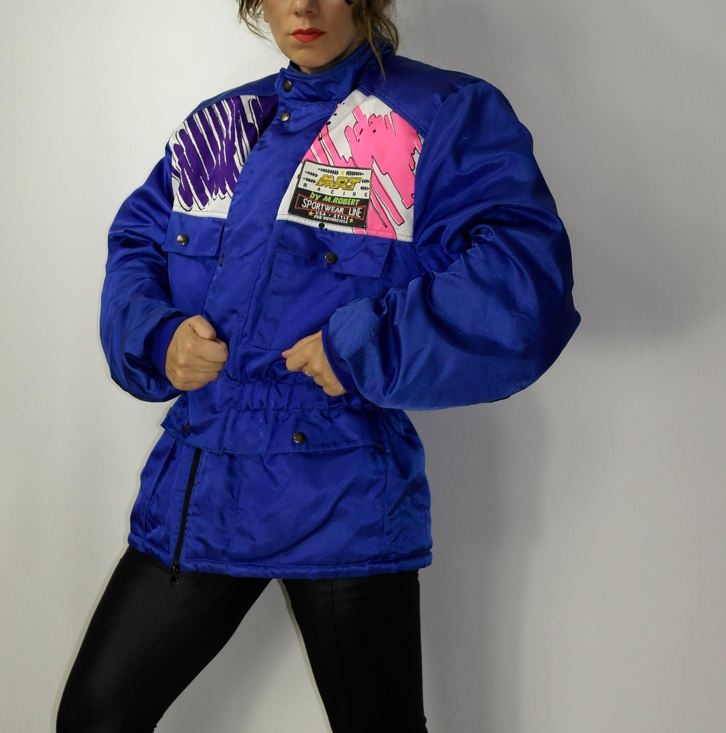 Vintage 90s M Robert MRT Racing Jacket Motorcross Motorcycle