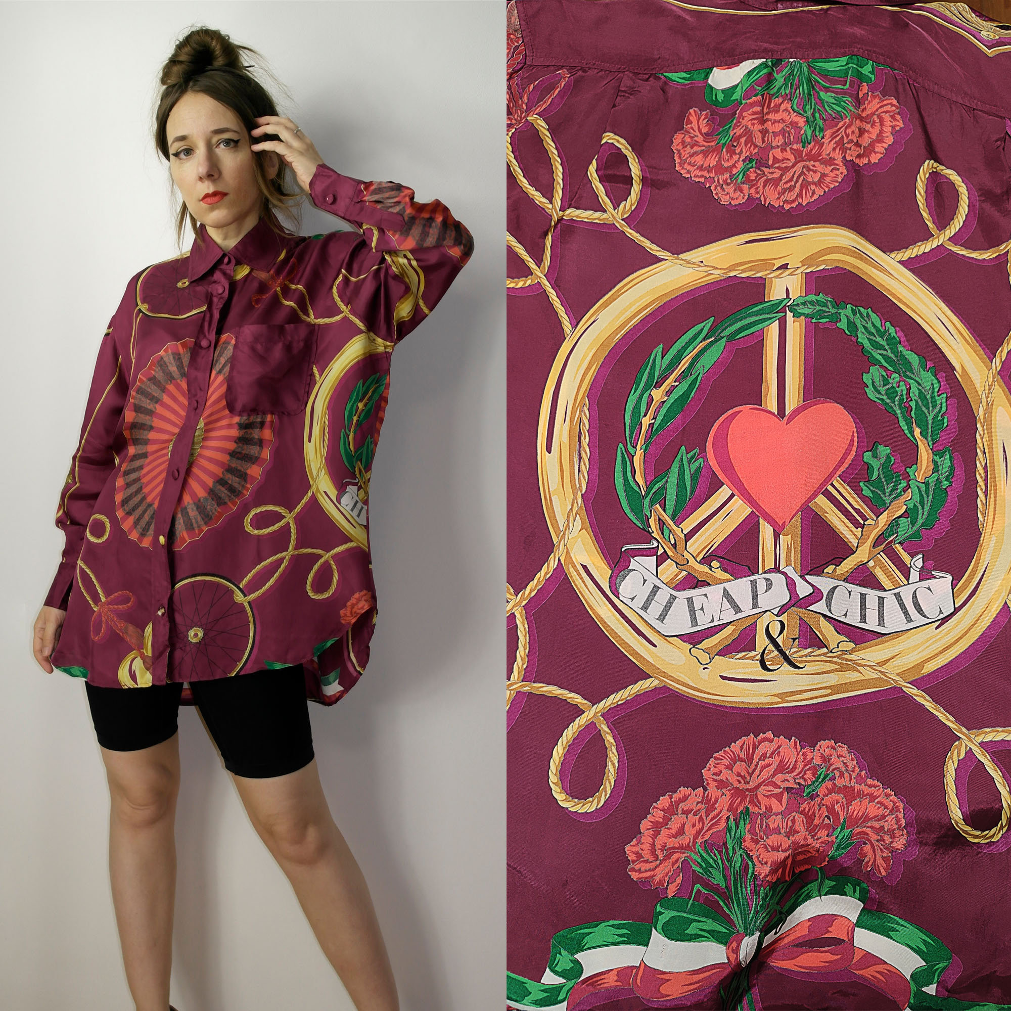 モスキーノ ブラウス - Etsy 日本