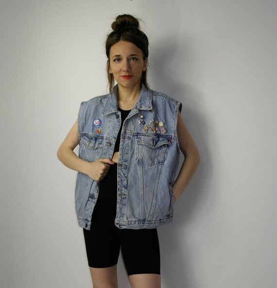 【oan】Jackie Vintage Washing Vest womens-antigua-black-wwe-