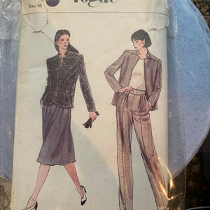Patrón de costura vintage de Vogue.