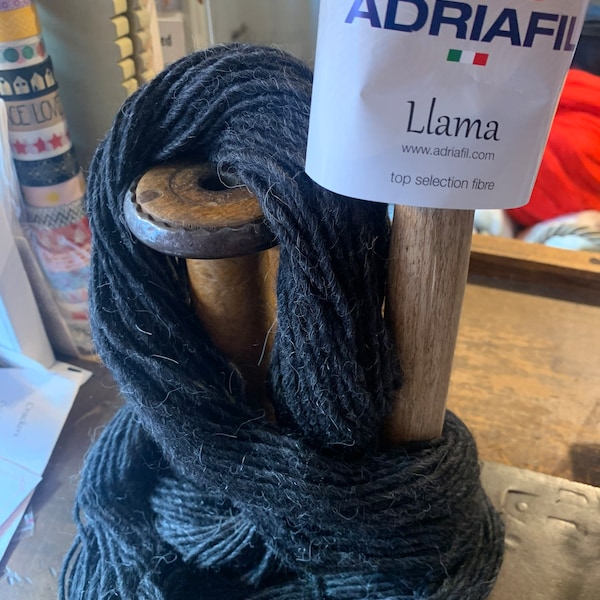 Adriafil Llama Wool Knitting / Crochet Yarn, 100g Hanks in Natural Shades.