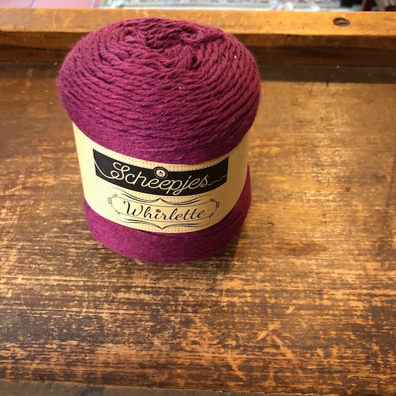 Scheepjes Whirlette Yarn - 100g Cotton & Acrylic Blend For Knitting And Crochet