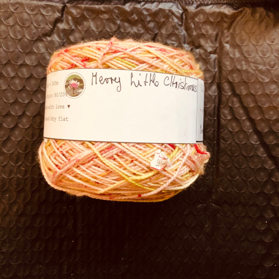 Merry Little Christmas 4ply Sock Yarn Hand Dyed With Love by Etsy