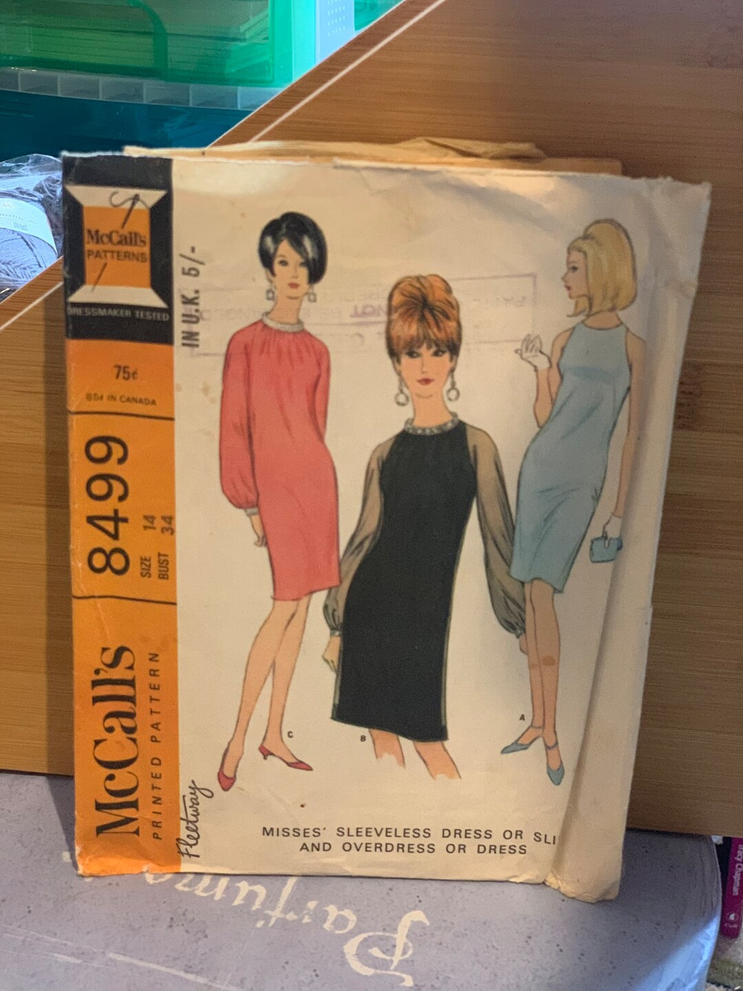 Vintage Mccalls Canadian Printed Patterns 1960 Etsy