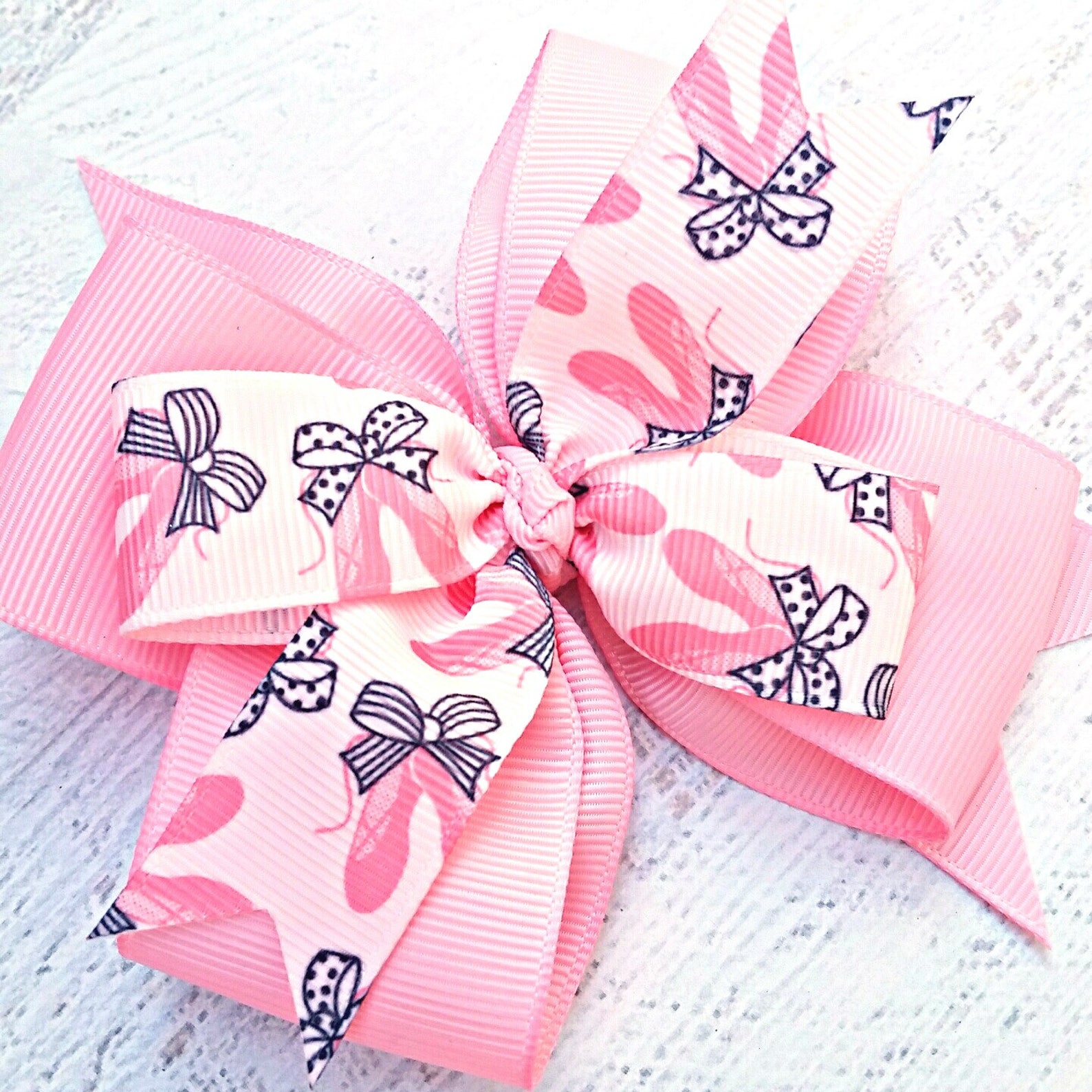 ballerina hair bow, ballet hair clip, dance bow, ballet slippers bow, ballet hair bow, 4