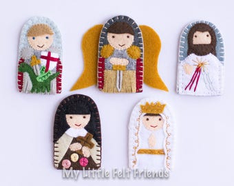 Finger Puppet Saints: choose your own