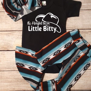 Girls outfits - Aztec clothes - baby girl clothes - bell bottoms - baby shower gift - coming home outfits - Western baby clothes - baby