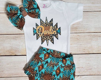 western baby girl clothes