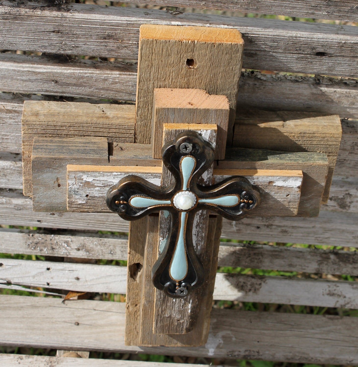 Rustic Cross Rustic Cross Wall Decor Cross Wall Decor Etsy