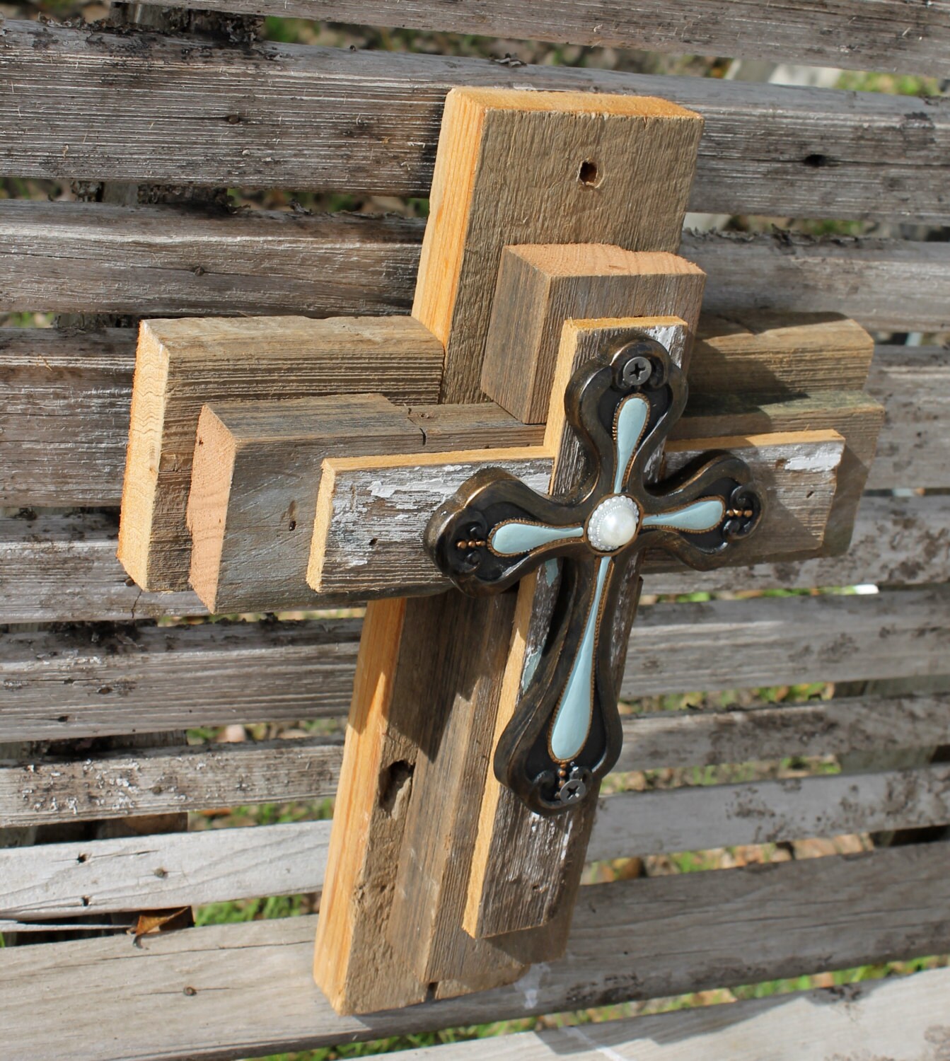 Rustic Cross Rustic Cross Wall Decor Cross Wall Decor Etsy