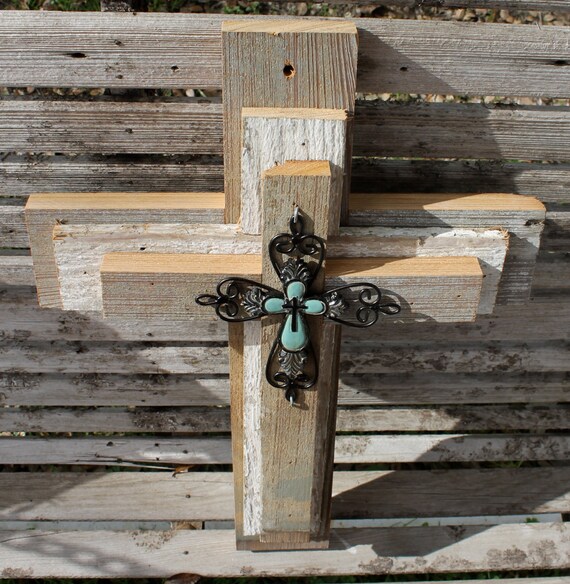 Decorative Crosses Rustic Cross Wall Decor Wooden Cross Etsy