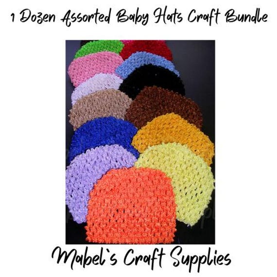 12 PCS Crochet Headpieces - Multicolor Buy Tarpop 12-Piece Summer Kufi Hats for Men & Women, Unisex  main image 4