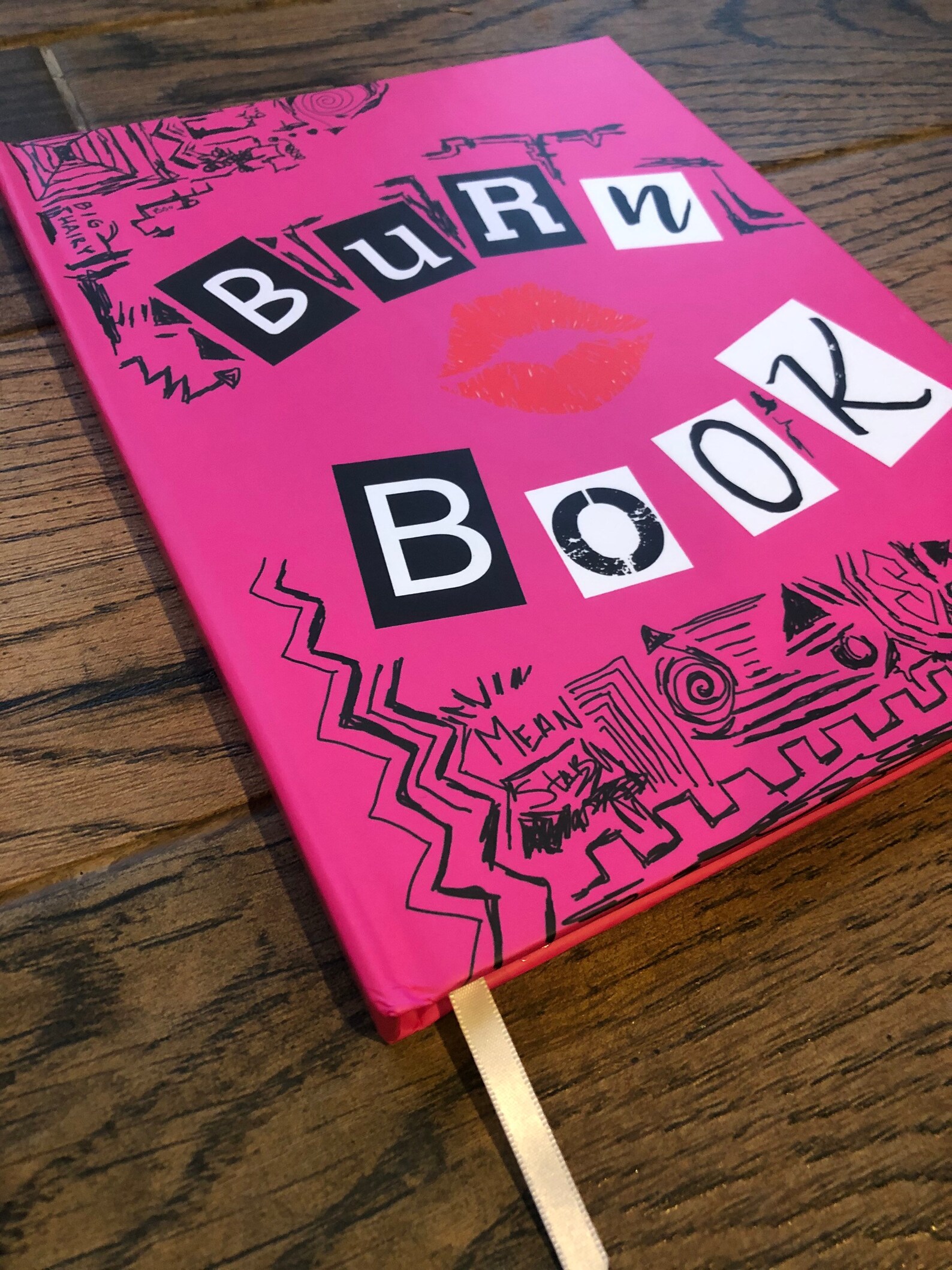 Burn Book Notebook Etsy