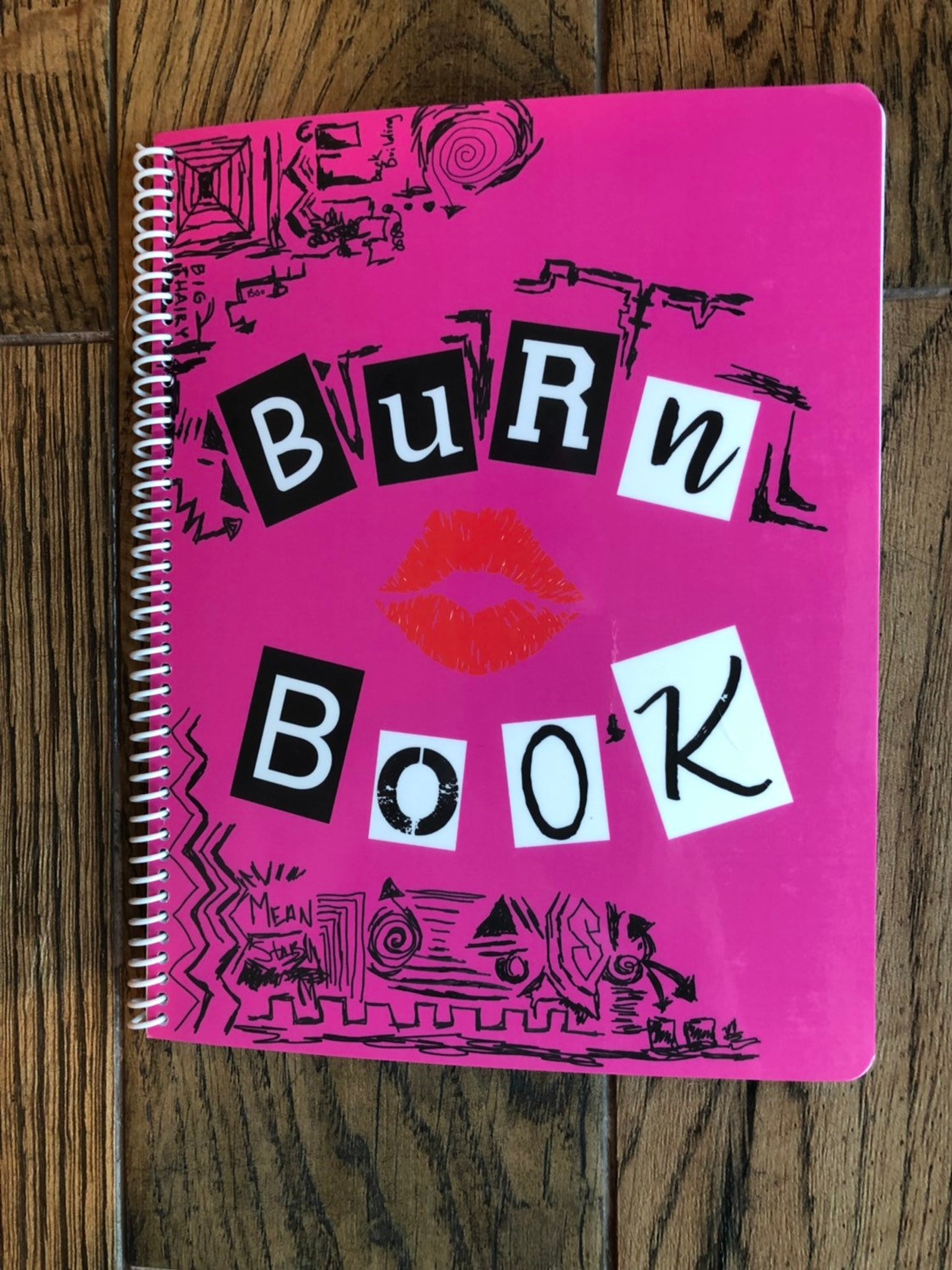 Burn Book Notebook Etsy