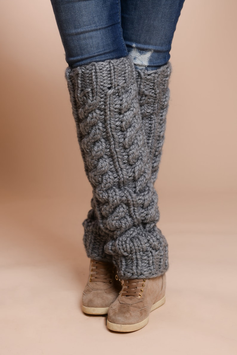 Benefeet Sox Leg Warmers For Women Girl Wool Knit Bohemian Legwarmer