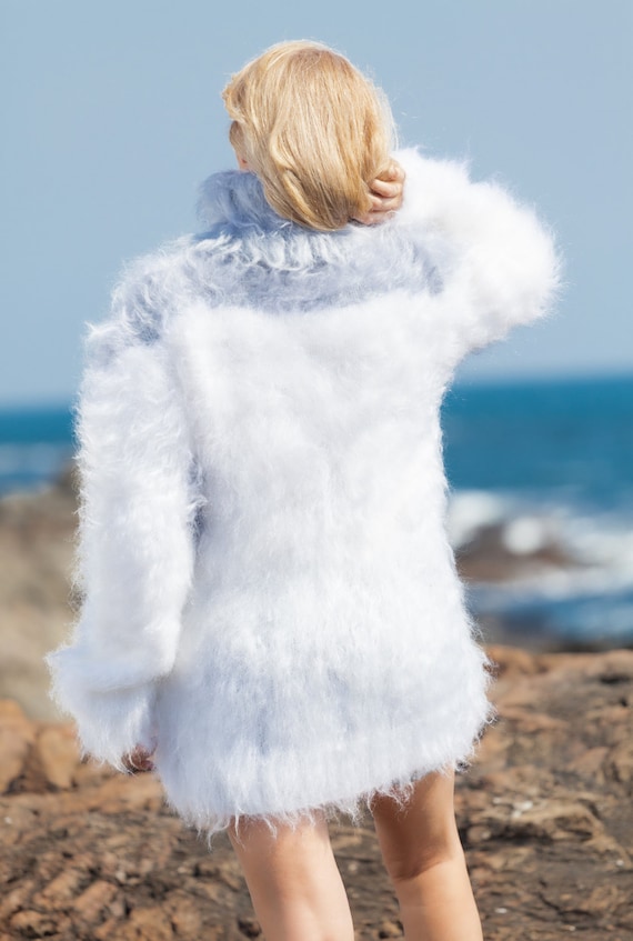 Fuzzy mohair best sale