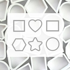 BASIC SHAPES Cookie Cutters Bundle