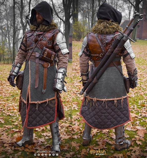 pic Master Bear Armor Witcher 3 inspired grandmaster ursine bear witcher set armor witch chainmail custom made from order