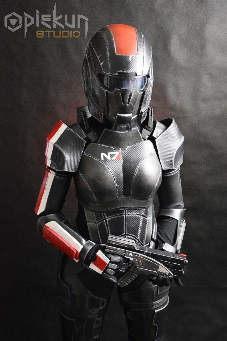 Cosplay SciFi Mass Costume Effect Halloween Armor Custom N7 Etsy