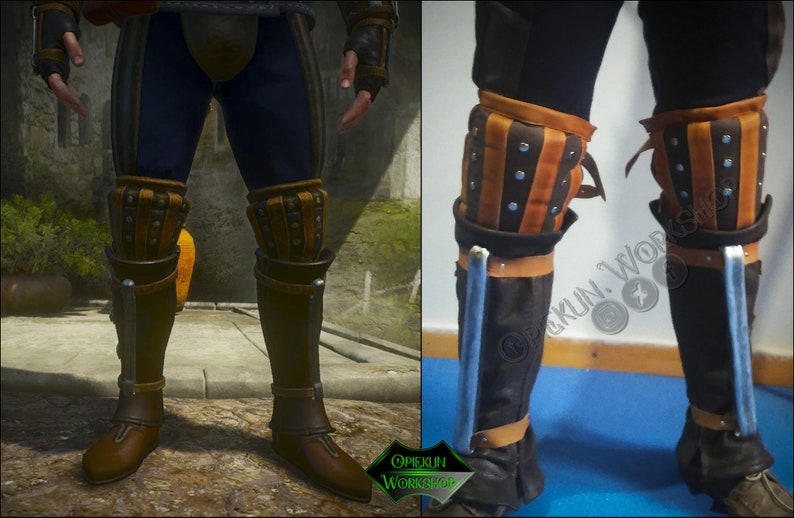 Superior Feline LvL3 Inspired Witcher Armor Set Wild Hunt 3 Etsy