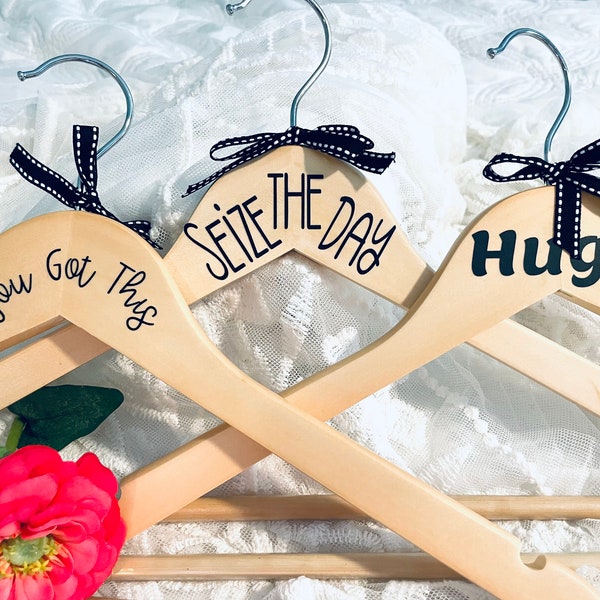 Encouragement Wooden Hanger Bundle Set of 5