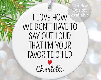funny mom ornaments