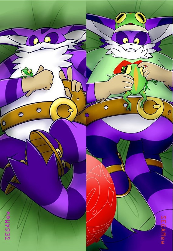 Eggman Dakimakura Pillowcase Big the 