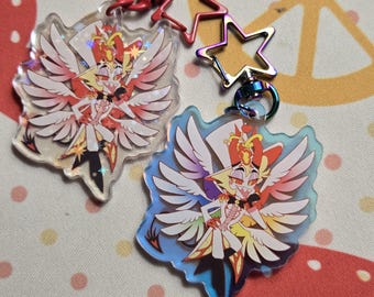 アクリルキーホルダー ルシファー ハズビン ホテル 両面 2.5インチ