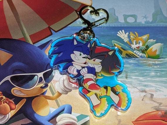Sonamy  Sonic and shadow, Hedgehog art, Sonic and amy