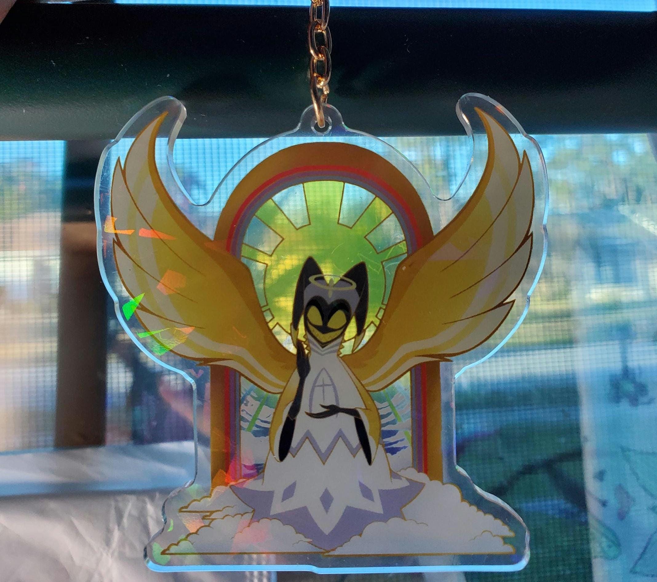 メイドインアビス　ボンドルド　ステンドグラス風アクリルチャーム　キーホルダー メイドインアビス ボンドルド ステンドグラス風アクリルチャーム