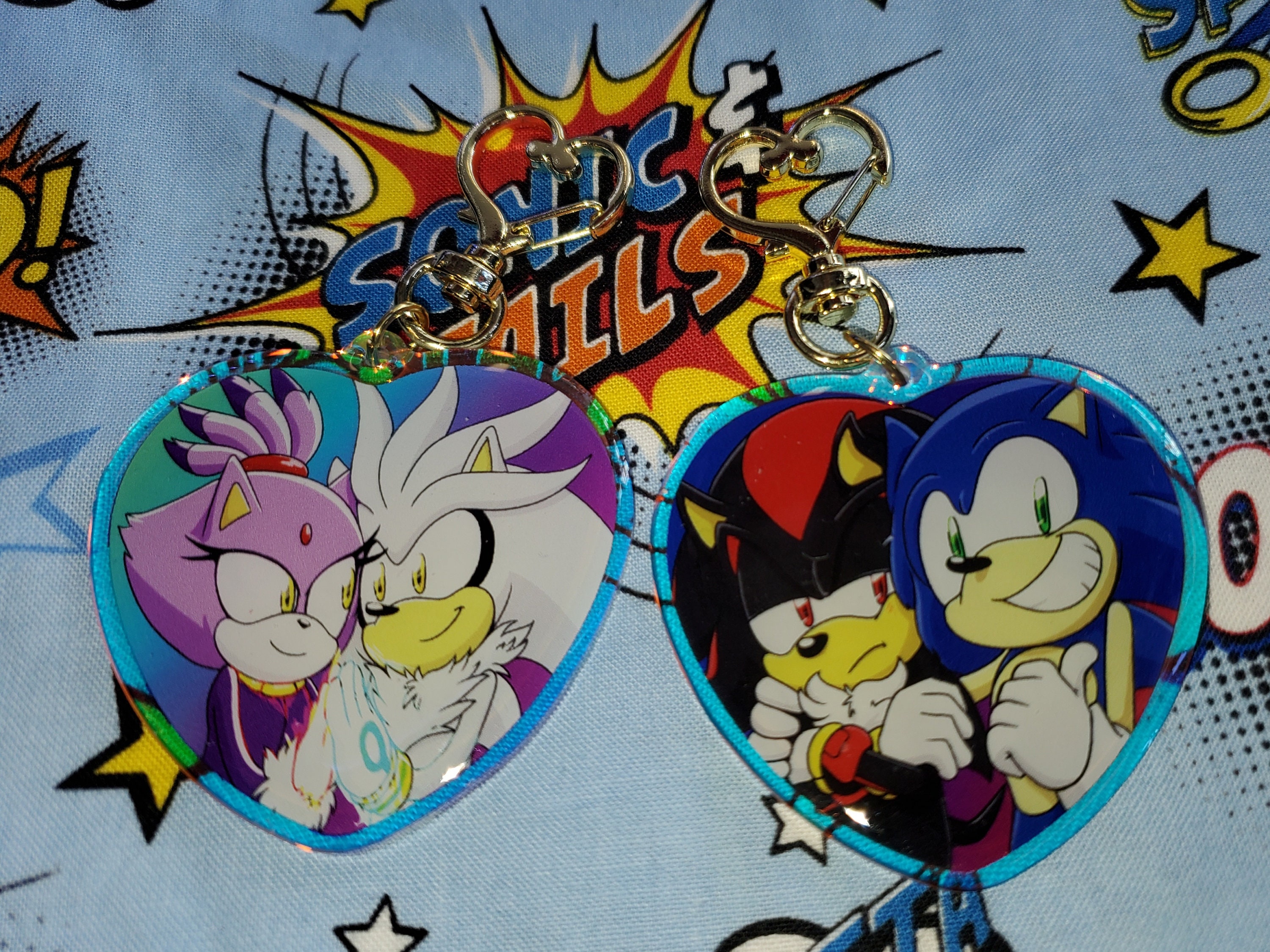 Playmat Sonic Shadow Hedgehog Halloween Vampire Playmat 