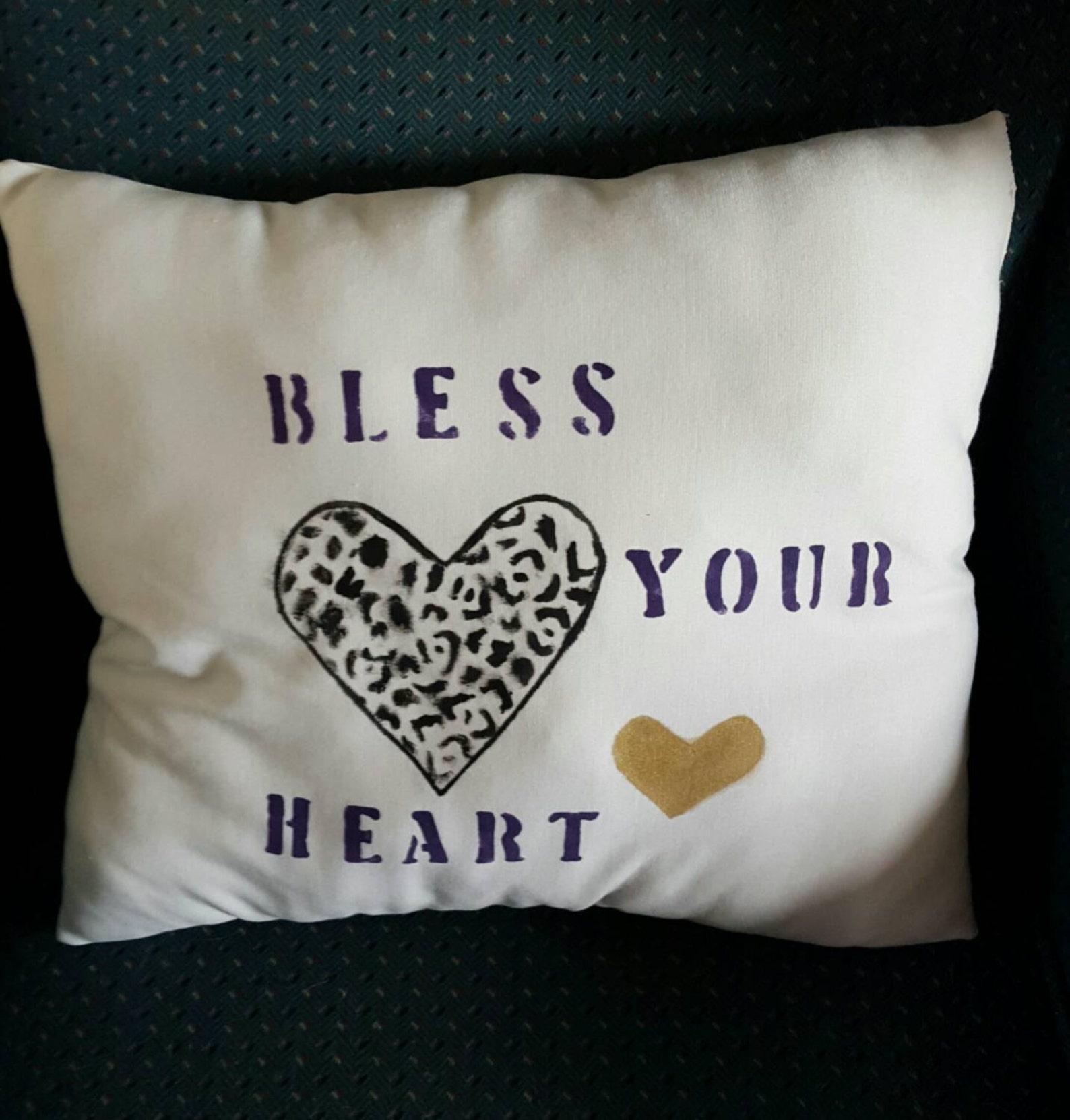 Hand painted handmade throw pillows Etsy