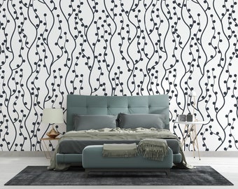 Selfadhesive Removable Peel and Stick Floral Pattern Wallpaper – An Effortless Way of Renovating Your Most Favorite Place Unpasted