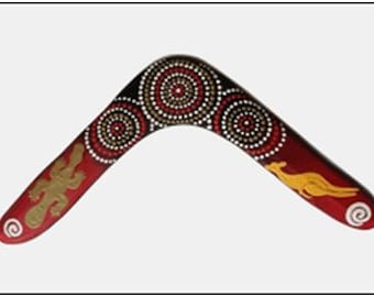 boomerang "Close families" design. This is 1 of the 5 designs I paint, all about Family. see my shop