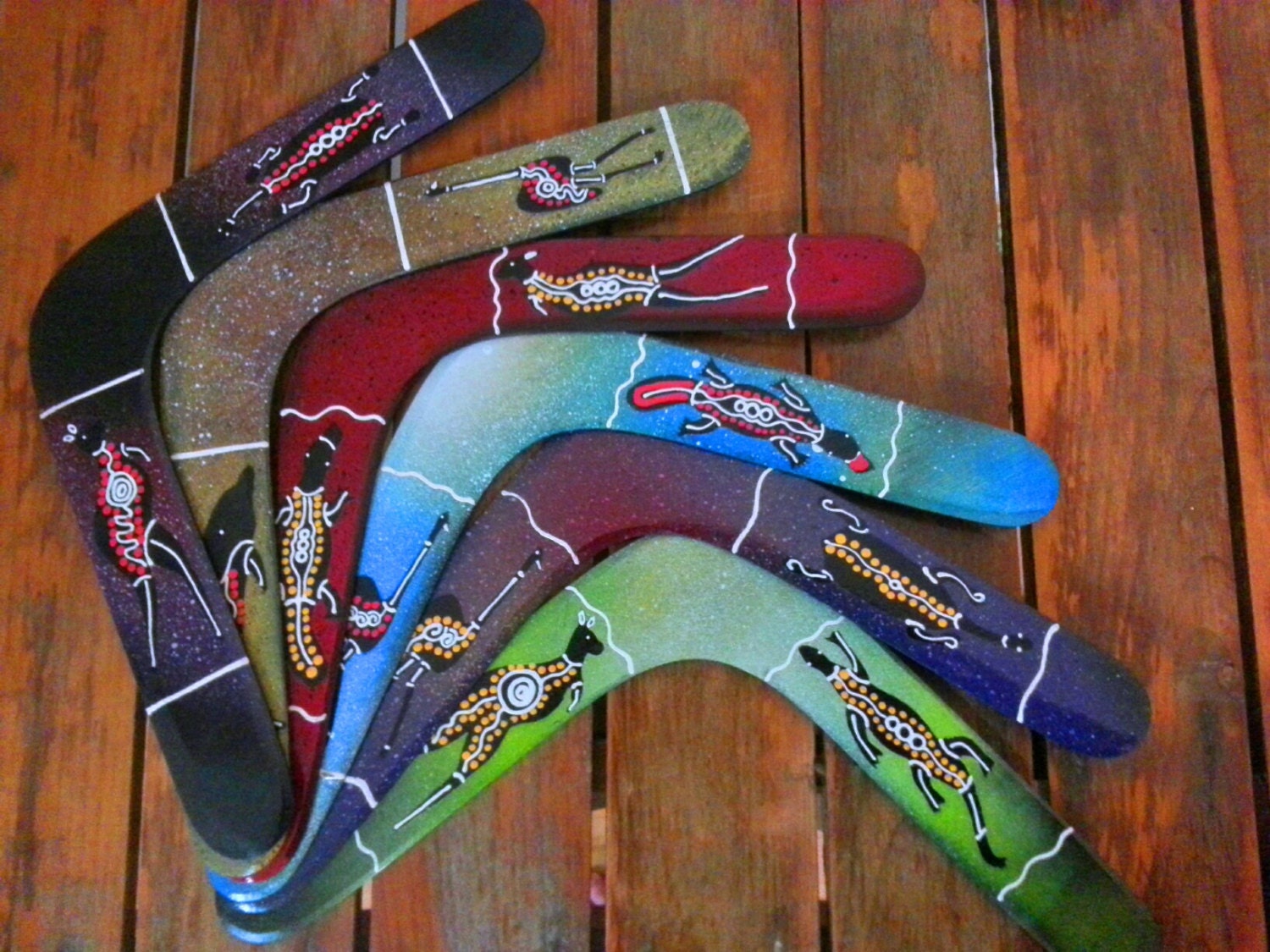 Easy throw boomerangs for children pack of 2 Etsy