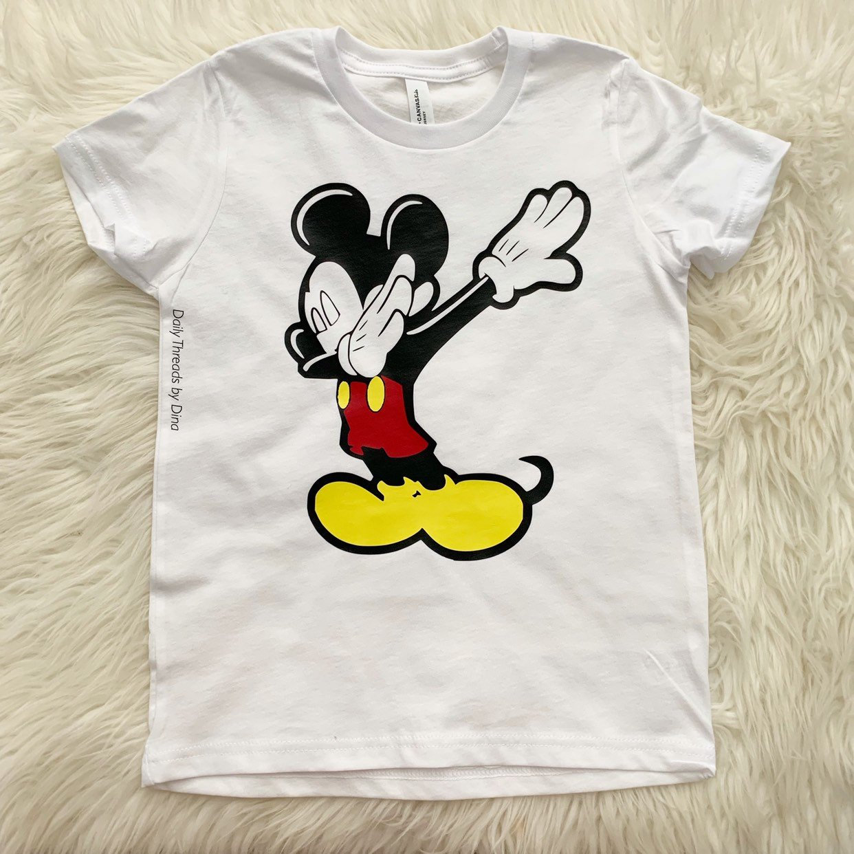 mickey mouse dabbing shirt
