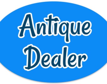 Antique Dealer (Sticker & Magnet) 6x4in by Susan James- For Your Car, Truck, Booth, Clipboard, Fridge