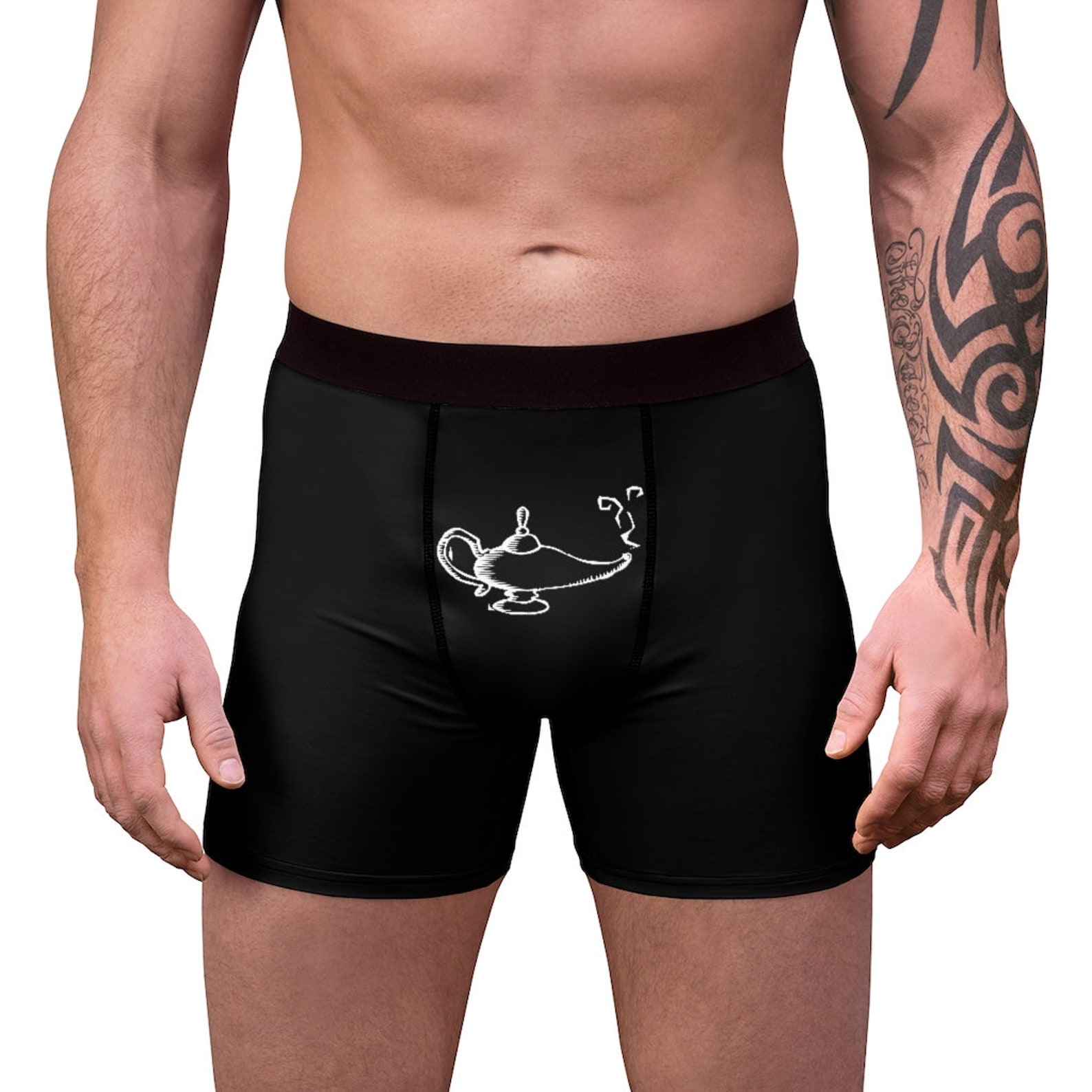 Funny Aladdin's Lamp Men's Printed Underwear Boxer Etsy