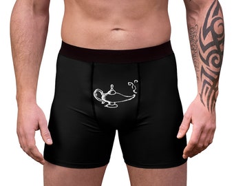 Funny Aladdin&#39;s Lamp Men&#39;s Printed Underwear Boxer Briefs