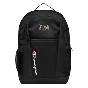 Sac à dos Champion personnalisé - « TIM » (Exemple) Nom personnalisé pour garçons et filles selon votre demande unique pour un début d'école cool