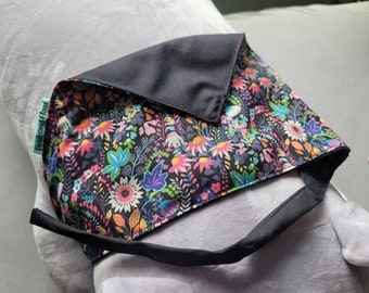 Neon Flowers Dog Bandana