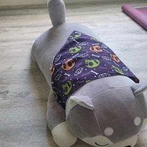 Sugar Skulls and Eyes Dog Bandana