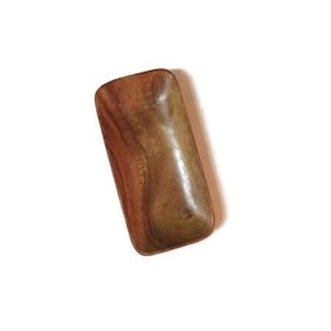 Vintage One Monkey Pod Wood Hand Carved In The Philippines