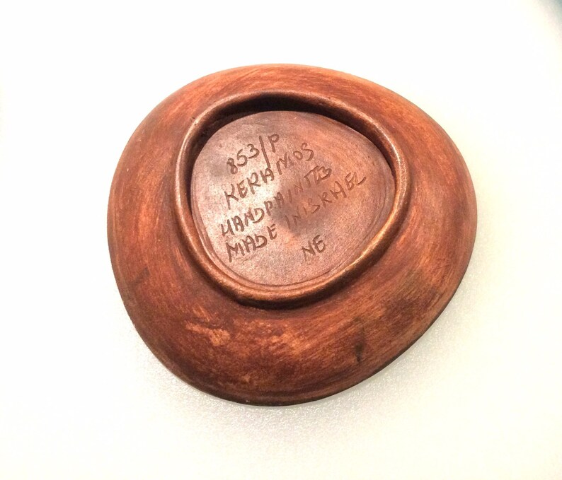 Vintage Keramos Ceramc Saucer Dish