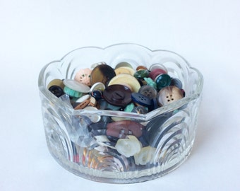 Lot of 220 Assorted Vintage Buttons