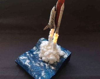 Endeavour diorama, Moonfall movie. Scale 1/144.